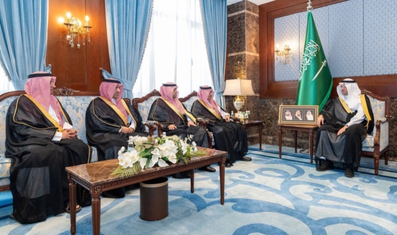استقبال الأمير سعود بن طلال لمحافظ الهيئة العليا للأمن الصناعي