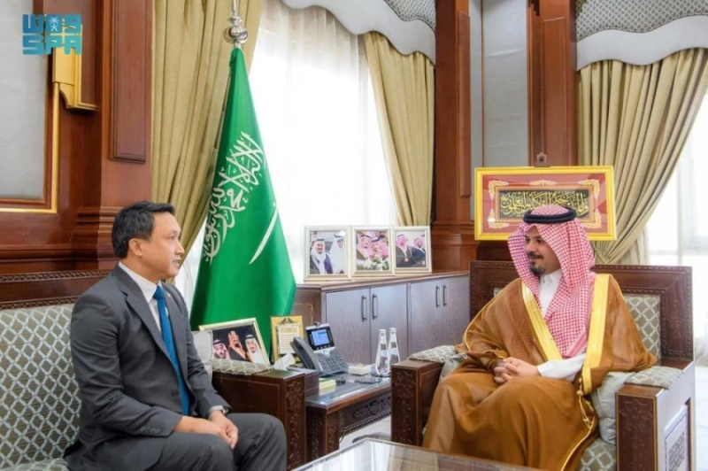 استقبال القنصل الفلبيني في المدينة المنورة