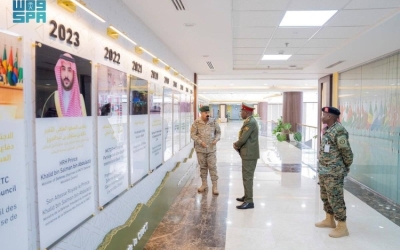 استقبال الملحق العسكري لجمهورية أوغندا في التحالف الإسلامي