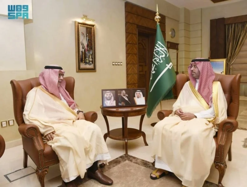 استقبال رسمي لمدير فرع المركز الوطني لتنمية الغطاء النباتي بجدة