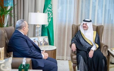 استقبال قنصل مصر لدى المملكة في أمير الشرقية