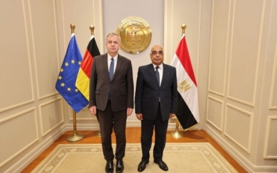 استقبال مثير لوزير العدل للسفير الألماني بالقاهرة