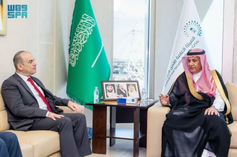 استقبال مدير برنامج "الفاو" من قبل رئيس الأمن الغذائي