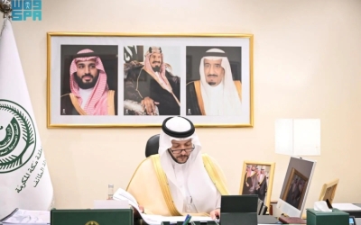 استقبال مدير مركز التنمية الاجتماعية بالطائف من الأمير سعود بن نهار