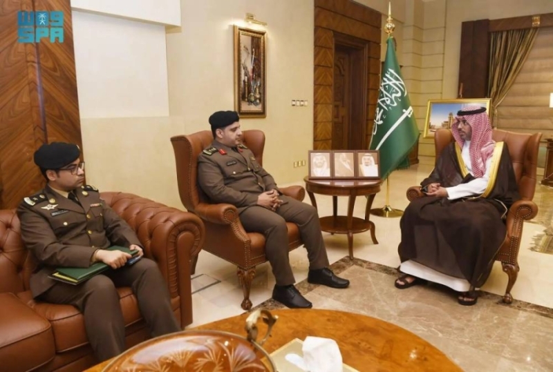 استقبال مميز للأمير سعود بن جلوي لمدير إدارة مكافحة المخدرات بجدة