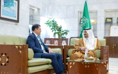 استقبال نائب أمير الرياض لسفير المكسيك في المملكة