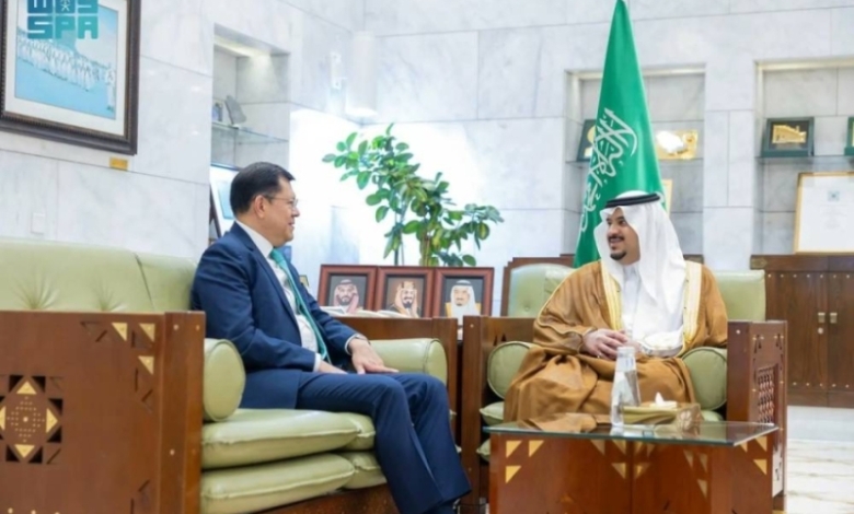 استقبال نائب أمير الرياض لسفير المكسيك في المملكة