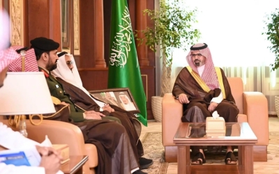 استقبال نائب أمير جازان لرئيس وأعضاء "تراحم"