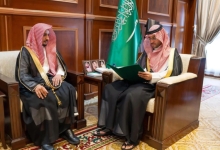 استقبال نائب أمير حائل لرئيس محكمة الأحوال الشخصية