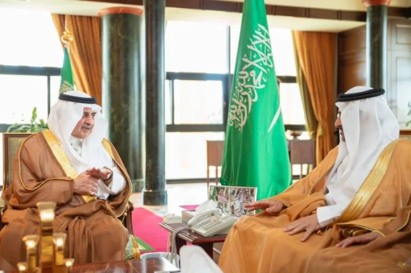 استقبال نائب وزير البيئة والمياه والزراعة في تبوك