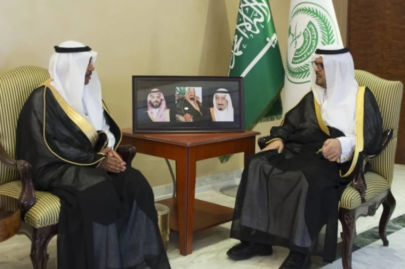 استقبال نائب وزير الحج من قبل نائب أمير مكة المكرمة