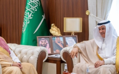 استقبال وزير البيئة والمياه والزراعة في حائل