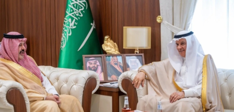 استقبال وزير البيئة والمياه والزراعة في حائل