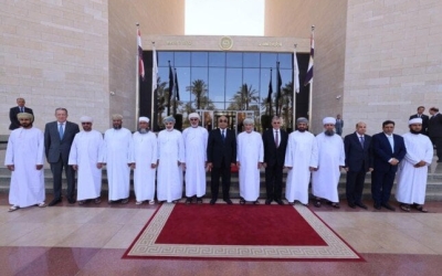 استقبال وفد قضائي عماني من قبل وزير العدل