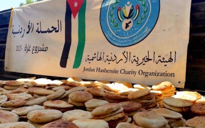 استمرار المخبز الأردني في شمال القطاع بتقديم خدماته
