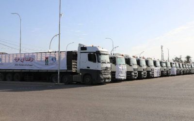 استمرار المساعدات الإنسانية من الهيئة الخيرية الهاشمية إلى غزة رغم تعقيدات الاحتلال الإسرائيلي