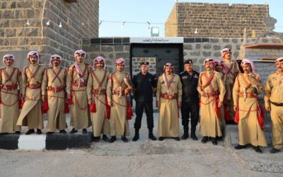 افتتاح سرية الهجّانة الرابعة في قلعة أم القطين التاريخية بعد الترميم