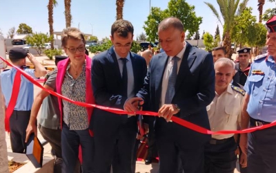 افتتاح غرفة عمليات الإدارة المتكاملة للحدود في مركز جابر بواسطة الفراية