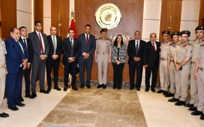 افتتاح مركز سيطرة الشبكة الوطنية للطوارئ والسلامة العامة من قبل التضامن