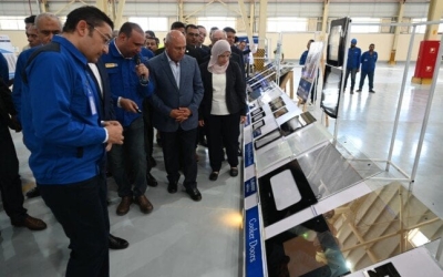 افتتاح مصنع جديد لإنتاج الزجاج الهندسي بالمنوفية من قبل وزير الصناعة