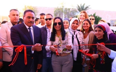 افتتاح معرض "ديارنا للحرف اليدوية والتراثية" بالساحل الشمالي من قبل وزيرة التضامن