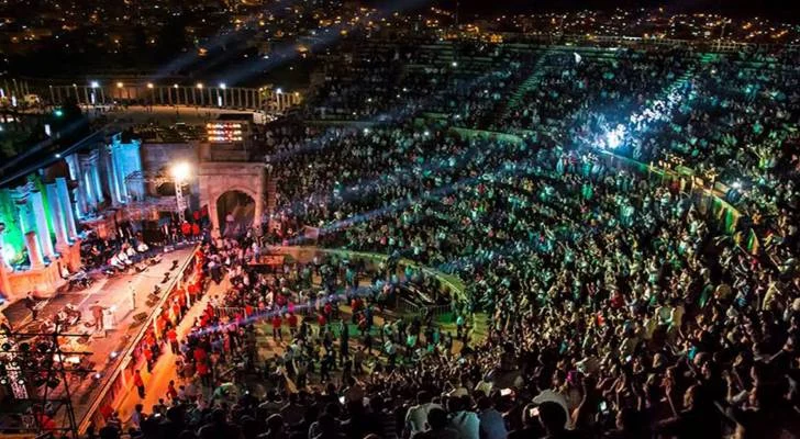افتتاح مهرجان جرش لدعم الجمعيات المحلية وتعزيز التراث الأردني