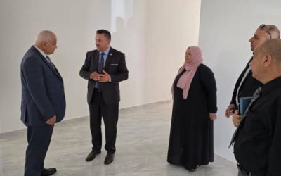 البكار يزور معهد تدريب مهني الرمثا ويشرف على أعمال الصيانة  
جولة ميدانية للبكار في مركز شباب إربد ومعهد تدريب الرمثا  
تفقد البكار أعمال الصيانة في معهد الرمثا وزيارة لمركز شباب إربد  
البكار يطلق جولة تفقدية لأعمال الصيانة في معهد الرمثا ومركز إربد