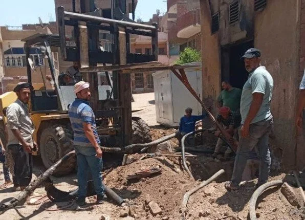 الجيزة توضح تفاصيل حريق محطة كهرباء شبرامنت
