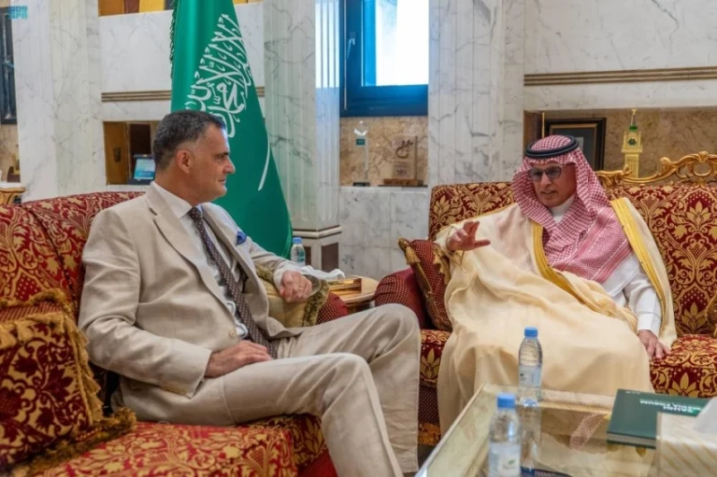 الحارثي يناقش مع سفير الاتحاد الأوروبي تعزيز التعاون الإعلامي