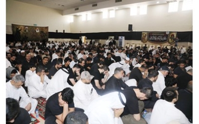 الحسينيات تحتفل بذكرى «عاشوراء»: الولاء للوطن مسؤولية جماعية