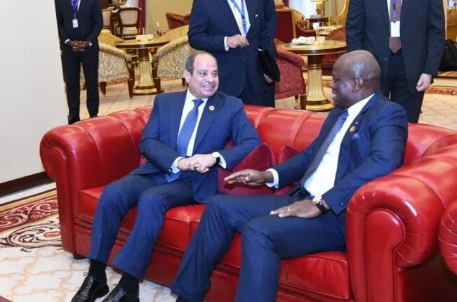 الرئيس السيسي يجتمع برؤساء الدول في القمة الإفريقية السابعة