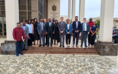 السفير المصري يعقد لقاءً مع ممثلي الشركات في غينيا الاستوائية