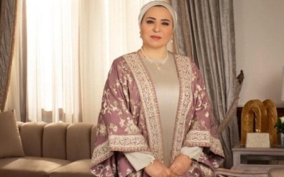 السيدة انتصار السيسي تتصل بوالدة الضابط نور امتياز كامل