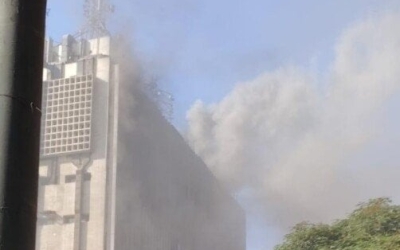 السيطرة على حريق: المصرية للاتصالات تتعاون مع الدفاع المدني في سنترال رمسيس