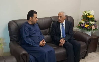 العيسوي يرسل تحيات الملك وولي العهد للنائب السعودي بالشفاء العاجل