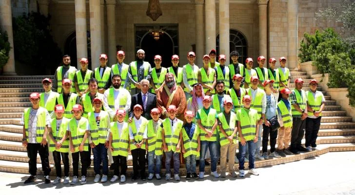 العيسوي يستقبل وفد مبادرة "خمسين حافظ" في الزرقاء