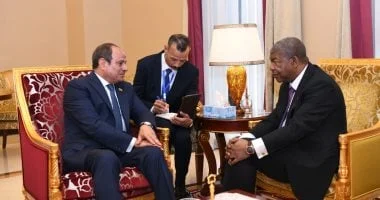 الرئيس السيسى يلتقى نظيره الأنجولى ويشيد برئاسته الجارية للاتحاد الأفريقي (إنفوجراف)
