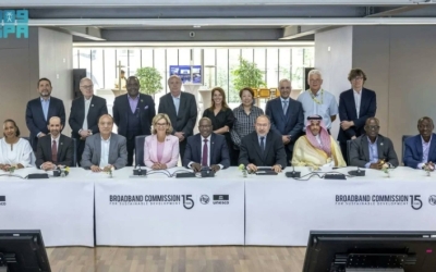 المملكة العربية السعودية تشارك بفعالية في اجتماع لجنة الأمم المتحدة للنطاق العريض والتنمية المستدامة.