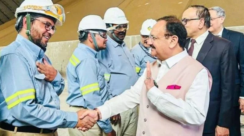 الهند توقع اتفاقيات طويلة الأمد لاستيراد 3.1 مليون طن من الأسمدة من السعودية.