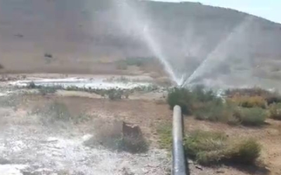 انقطاع مياه الشرب في بلدة سد السلطاني بمحافظة الكرك بسبب تسرب في خط التزويد