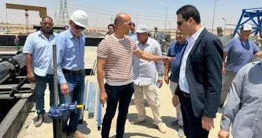 تجريب تشغيل محطة معالجة صرف صحي في القاهرة الجديدة