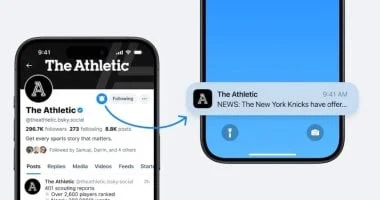 Bluesky تطلق تحديثات جديدة تتيح تخصيص الإشعارات وتنبيهات الحسابات المفضلة