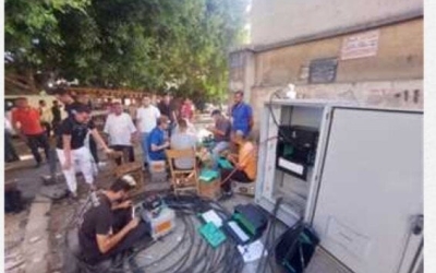 تركيب 4 كبائن جديدة أمام سنترال رمسيس بم متابعة محافظ القاهرة