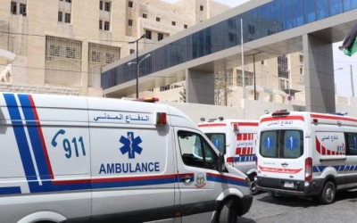 تسجيل أكثر من 1700 حالة إسعاف وحادث في 24 ساعة بالأردن