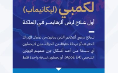 تسجيل "لكمبي" كأول علاج لمرض ألزهايمر في المملكة