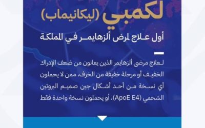 تسجيل "لكمبي" كأول علاج لمرض الزهايمر في المملكة