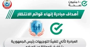 وزارة الصحة توضح أهداف مبادرة إنهاء قوائم الانتظار