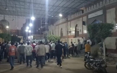 تشهد ميت غمر تشييع جثمان المهندس محمد طلعت ضحية سنترال رمسيس