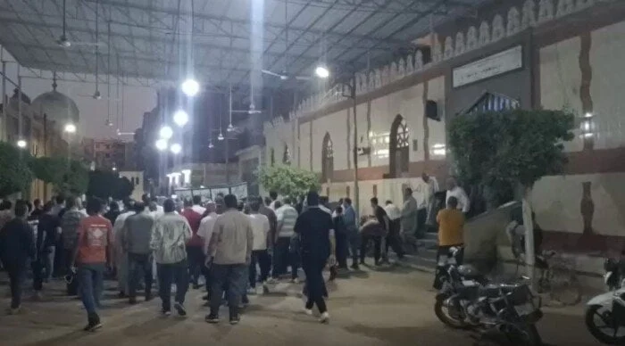 تشهد ميت غمر تشييع جثمان المهندس محمد طلعت ضحية سنترال رمسيس