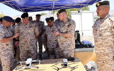 تفقد اللواء الركن الحنيطي واجهة المنطقة العسكرية الشمالية